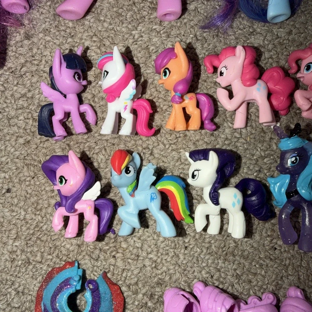 Huge Lot Of My Little Pony Blind Bag Figures / Brushable Figures / Vinyl Figures